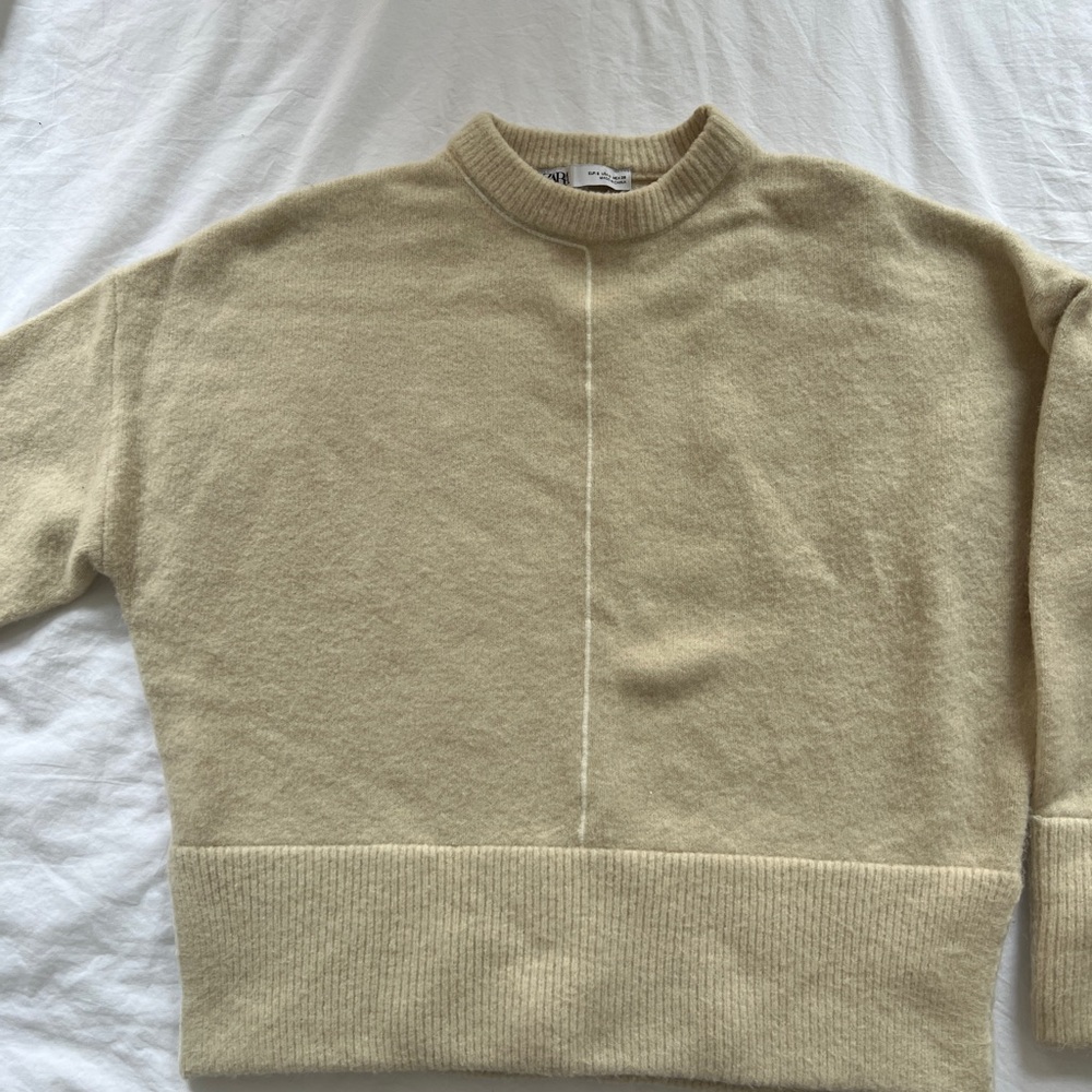 Zara cream sweater